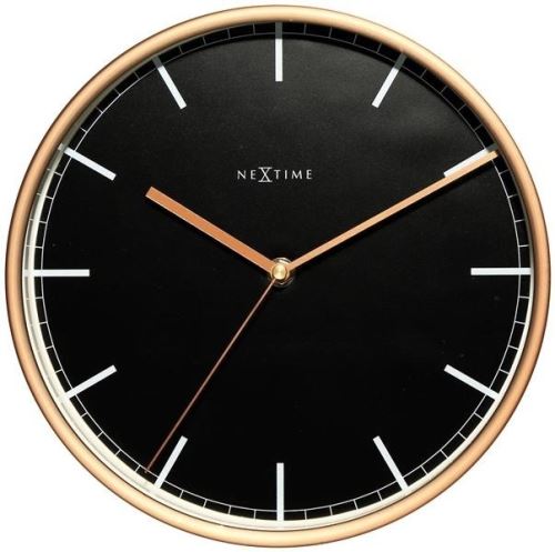 Dizajnové nástenné hodiny 3122st Nextime Company 30cm
