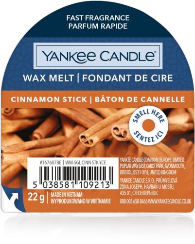 Vonný vosk YANKEE CANDLE Cinnamon Stick 22 g