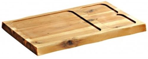 Doštička KESPER Servírovacia doštička gastro z agátového dreva 37,5 x 24 cm