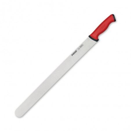 řeznický nůž na doner kebab 500 mm - červený , Pirge DUO Butcher
