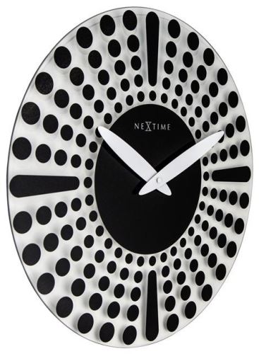 Dizajnové nástenné hodiny 8182zw Nextime Dreamtime 43cm
