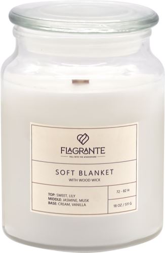 Sviečka FLAGRANTE Soft Blanket 511 g