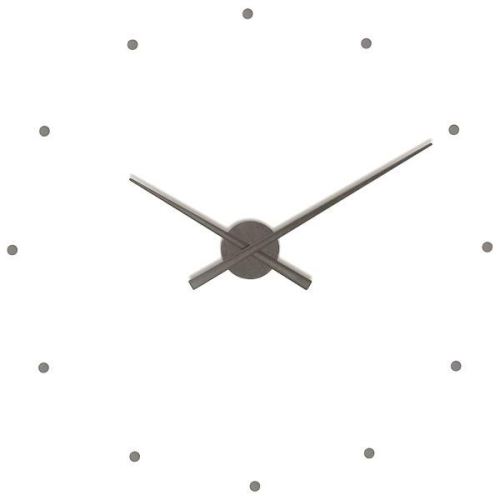 Dizajnové nástenné hodiny Nomon OJ grafitové 80cm