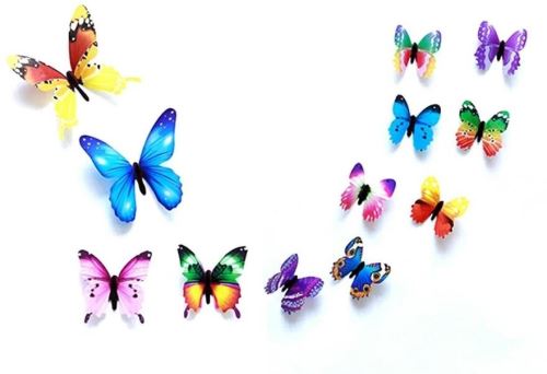 Dekorácia do detskej izby APT Svietiace dekoratívne motýliky pre deti