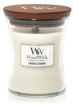 Svíčka WOODWICK Smoked Jasmine 85 g