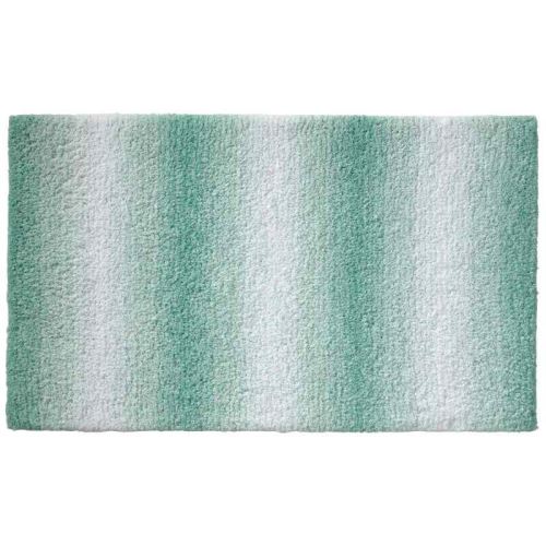 KELA KELA Kúpeľňová predložka Ombre 65x55 cm polyester nefritovo zelená KL-23560