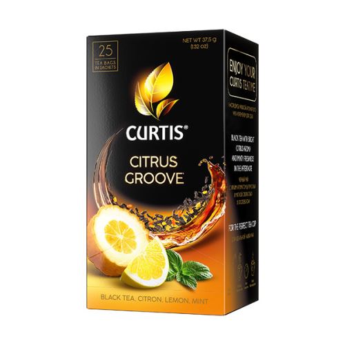 May Foods Čaj čierny Curtis Citrus Groove (25 sáčkov)