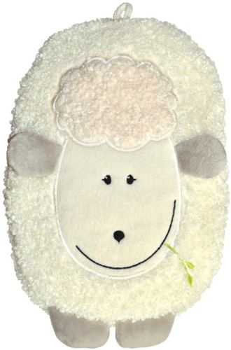 Detský termofor Hugo Frosch Eco Junior Comfort s motívom ovečky - krémová