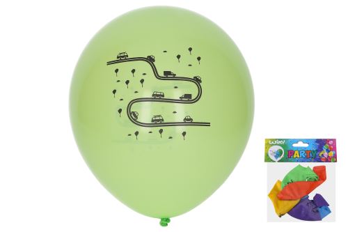 Balónik nafukovací 30 cm - sada 5ks, Doprava