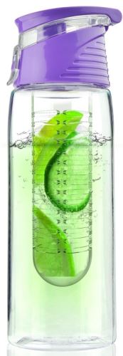 ASOBO dizajnová fresh fľašu s Infuser Flavour It fialová 600ml