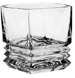 Pohár Crystal Bohemia Sada pohárov na whisky 6 ks 300 ml MARIA
