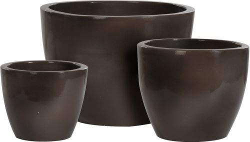 PROGARDEN PROGARDEN Kvetináč keramika sada 3 ks KO-VT4100580