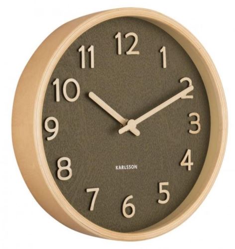 Dizajnové nástenné hodiny 5851MG Karlsson 22cm