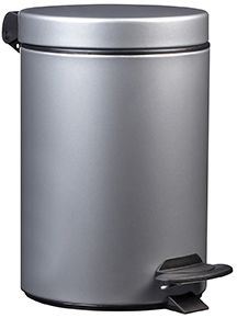 Pedálový odpadkový koš Rossignol Cyjeu 90024, 3 L, šedý, RAL 9006
