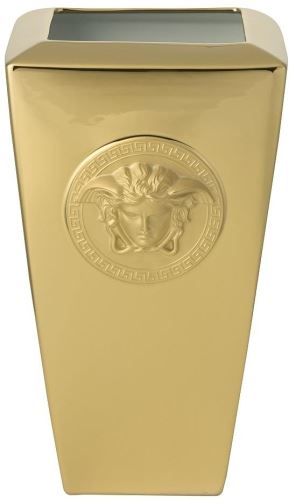 Váza ROSENTHAL VERSACE MEDUSA GOLD 32 cm