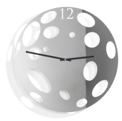 Dizajnové hodiny Diamantino a Domeniconi Silver Moon 50cm