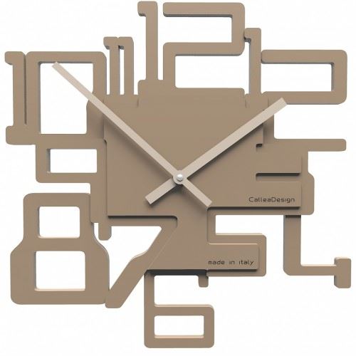 Dizajnové hodiny 10-003 CalleaDesign Kron 32cm (viac farebných verzií) Farba caffelatte - 14