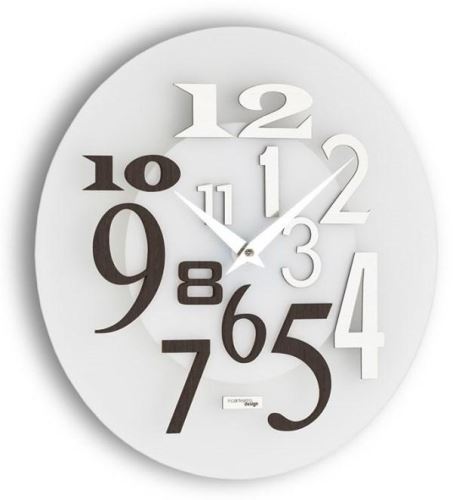Dizajnové nástenné hodiny I036W IncantesimoDesign 35cm