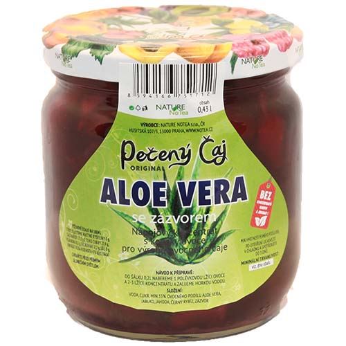 Nature NoTea sro Pečený čaj Notea - Aloe vera so zázvorom 430ml