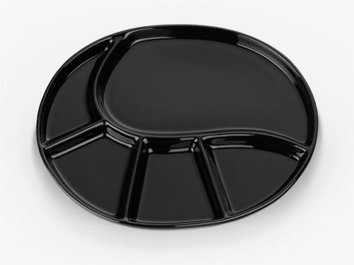 KELA KELA Fondue tanier VRONI čierna 28,5 x 22 cm KL-67405