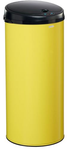 Bezdotykový odpadkový kôš Rossignol Sensitive Plus 93568, 45 L, žltý, RAL 1016