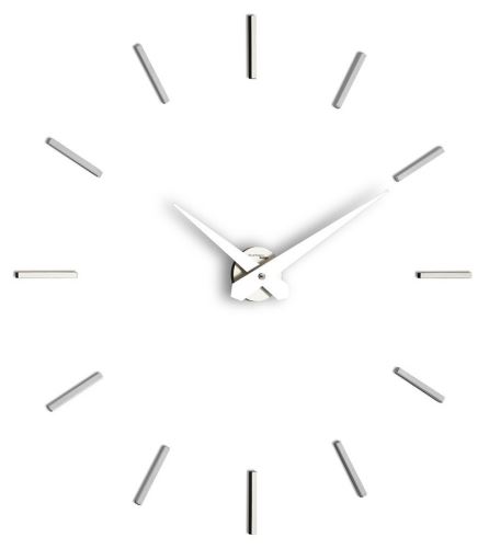 Dizajnové nástenné hodiny I200MT light grey IncantesimoDesign 90-100cm