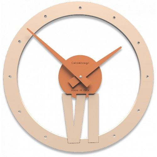 Dizajnové hodiny 10-015 CalleaDesign Xavier 35cm (viac farebných verzií) Farba terracotta - 24