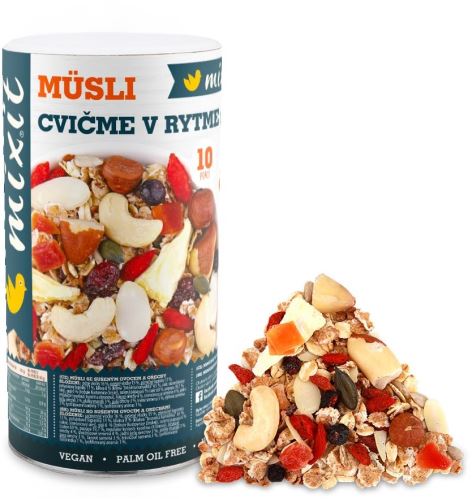 Müsli Mixit Cvičme v rytme 500g