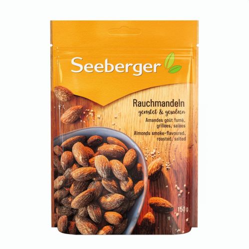 Ořechy Seeberger Mandle uzené, pražené, solené 150g