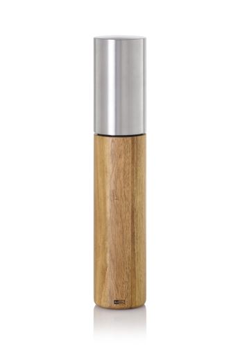 AdHoc Mlynček na korenie alebo soľ Ikon, CeraCut, drevo akácie 30 cm