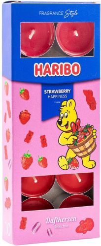 Sviečka HARIBO Strawberry Happiness 10 ks