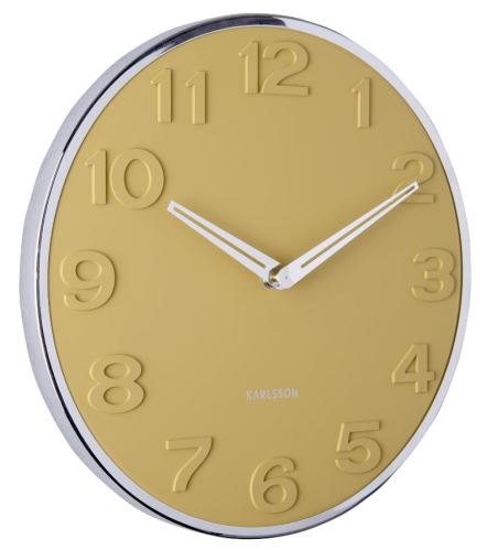 Dizajnové nástenné hodiny 5759YE Karlsson 30cm