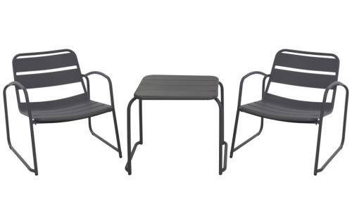 PROGARDEN PROGARDEN Zahradní nábytek stůl + 2 židle PROGARDEN sada 3 ks KO-X16000010