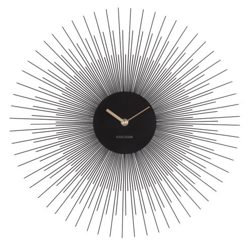 Dizajnové nástenné hodiny 5817BK Karlsson 45cm