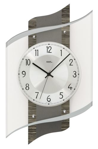 Dizajnové nástenné hodiny 5519 AMS 48cm