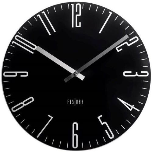 Dizajnové nástenné hodiny CL0069 fisúry 35cm