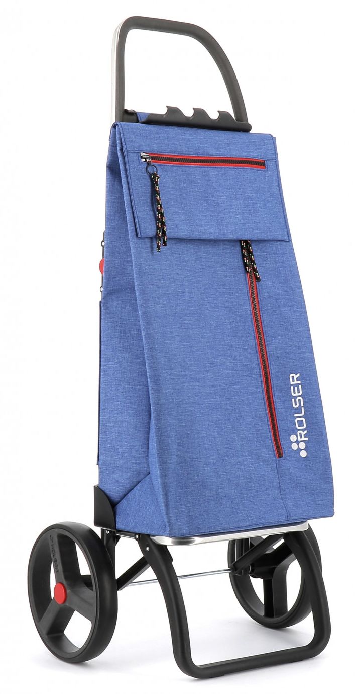 Rolser Wallaby Tweed 2 Logic RSG nákupná taška na kolieskach, modrá