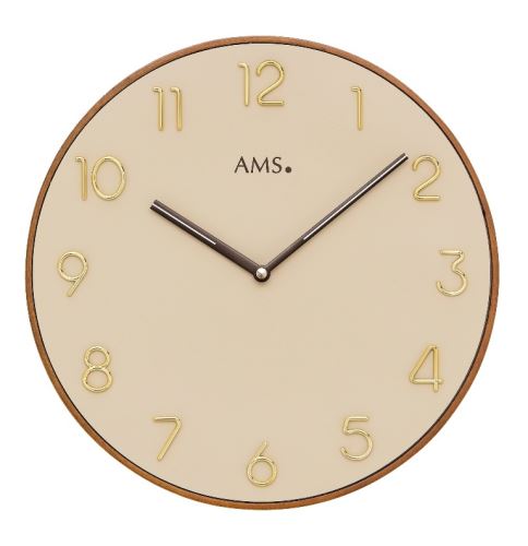 Dizajnové nástenné hodiny 9563 AMS 30cm