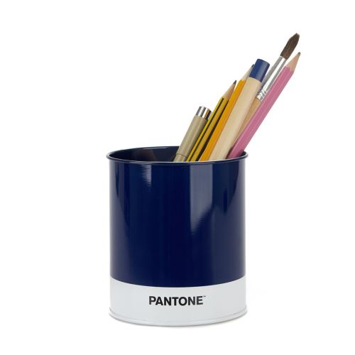 BALVI Stojánek na tužky Pantone 27383, kov, v.10 cm, modrý