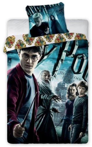 Detské obliečky FARO balvnené obliečky Harry Potter 140x200 cm
