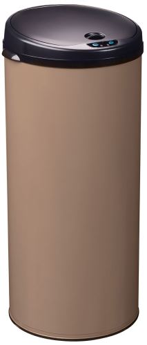Bezdotykový odpadkový kôš Rossignol Sensitive Basic 93624, 45 L, hnedý, RAL 1019