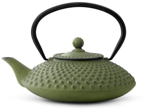 Čajová kanvica Liatinová kanvička na čaj Xilin 1,25L, zelená