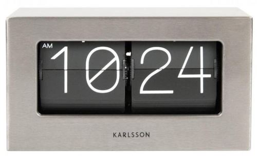Dizajnové stolové preklápacie hodiny 5620ST Karlsson 21cm