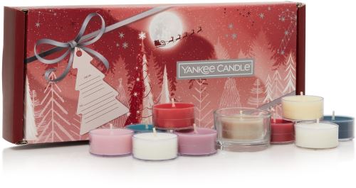 Sviečka YANKEE CANDLE vianočný set 2023 (10x čajová sviečka 9,8 g)