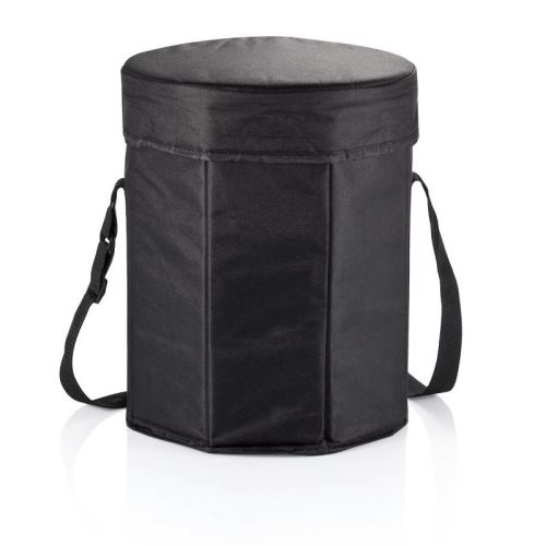Chladiaca taška/stolička, 12 L, XD Design, čierna