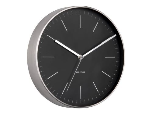 Dizajnové nástenné hodiny 5732BK Karlsson 28cm