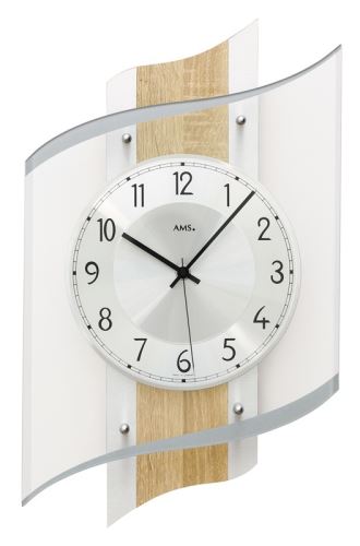 Dizajnové nástenné hodiny 5520 AMS 48cm