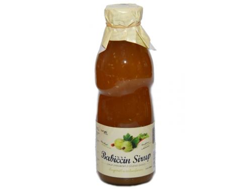 Nature NoTea sro Babičkin sirup - Egreše s rebarborou 0.5l