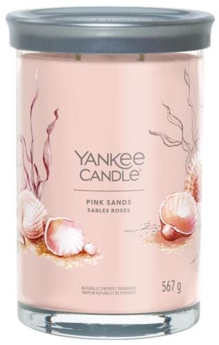 Sviečka YANKEE CANDLE Signature 2 knôty Pink Sands 567 g