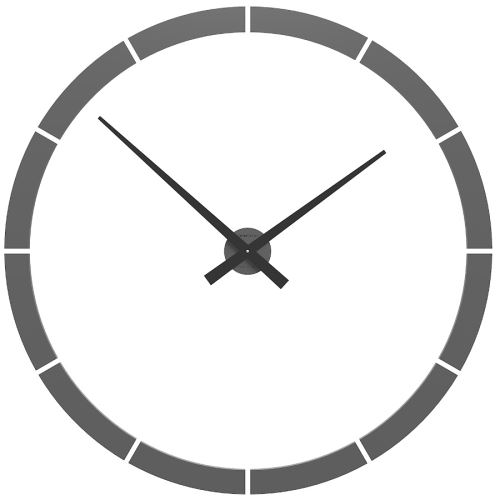 Dizajnové hodiny 10-316 CalleaDesign 100cm (viac farieb) Farba grafitová (tmavo šedá) - 3
